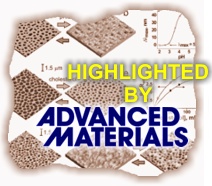 Responsive Hydrogel Highlighted by Editorial Review of Advanced Materials