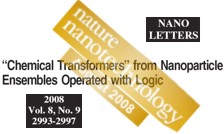 "Chemical Transformers" highlighted in Nature Nanotechnology